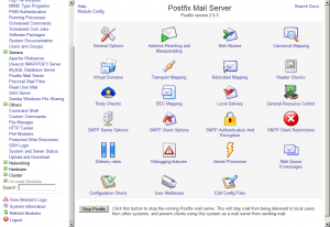 Webmin demo Webmin demo